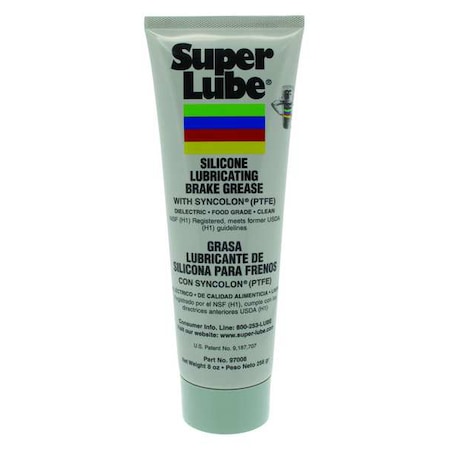 Multipurpose Grease, 8 oz, Tube, Synthetic Base, 500 Degrees F Max Op Temp, White MPN:97008