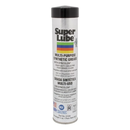 3 Oz Cartridge Super Lube Multi-Purpose Grease MPN:21036
