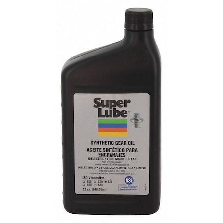 Gear Oil Iso 320 1 Qt Bottle MPN:54300