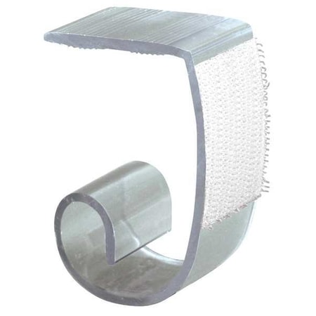 SuperMulti Skirt Clip, PVC, PK100 MPN:SMC