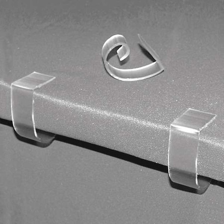 Table Cloth Clip, Rigid PVC, PK250 MPN:SMCTCC