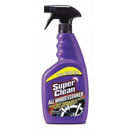 Wheel and Tire Cleaner, Tire, Wheel and Rim Cleaners, 32 fl oz, Butyl-Free MPN:100790