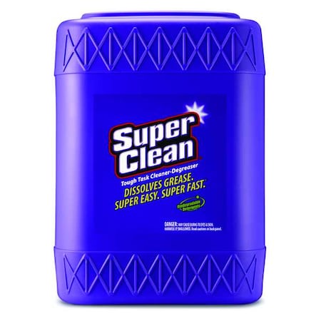 SUPERCLEAN Cleaner/Degreaser, 5 gal Bottle, Ready To Use, Water Based MPN:100725