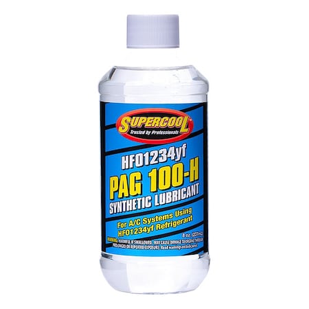 AC Refrigerants and Lubricant, 8 oz, Clear MPN:38589