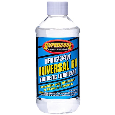 AC Refrigerants and Lubricant, 8 oz, Clear MPN:48663-8