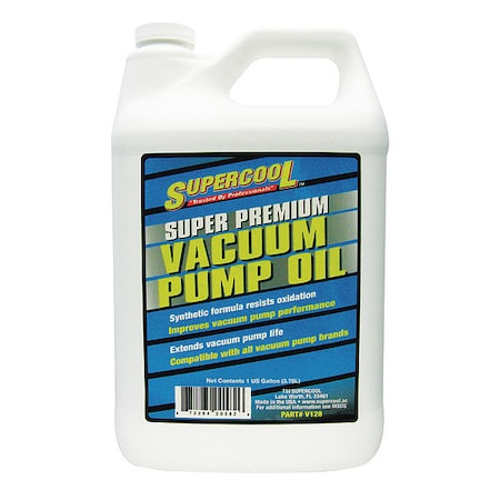 Vacuum Pump Oil, 1 Gal. MPN:V128