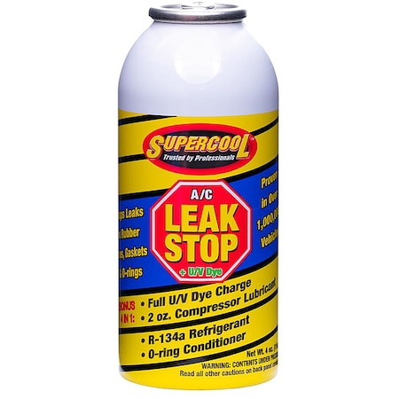 A/C Leak Stop Seals, Aerosal Can, 4oz. MPN:STOPA