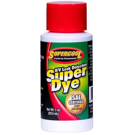 UV Leak Detection Dye, Green, Size 1 oz. MPN:33003