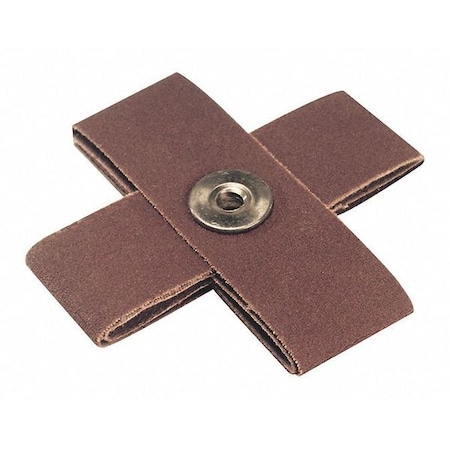 Cross Pad, 3x3x1, A/O, Grit 80 MPN:A018119