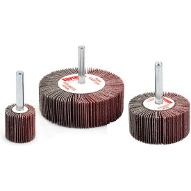 Superior Abrasives 10125 Flap Wheel Mandrel 2 x 1 x 1/4 Aluminum Oxide Medium 10125 - Pkg Qty 10