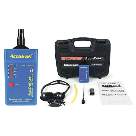 Ultrasonic Leak Detector, AC Frequency Response: 36 KHz to 42 KHz MPN:VPE