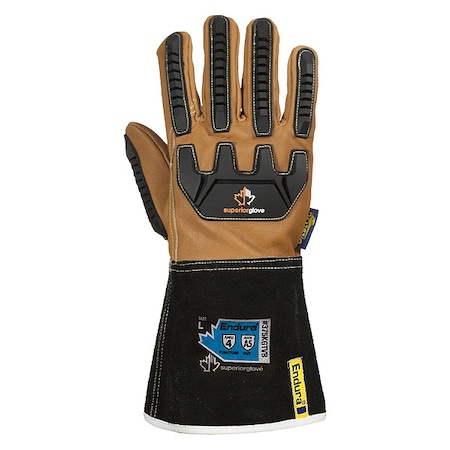 Impact Resistant Glove, Goatskin, S, PR MPN:375KGTVB-S