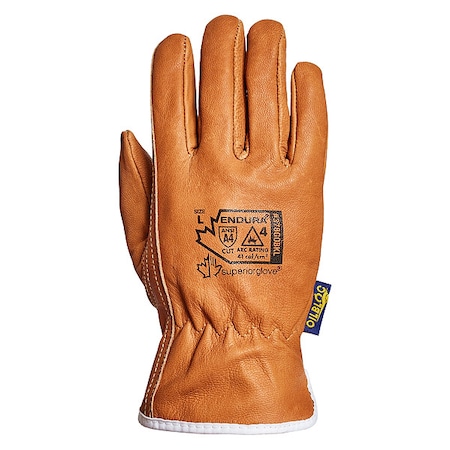 Multipurpose Leather Glove, Goatskin, 10