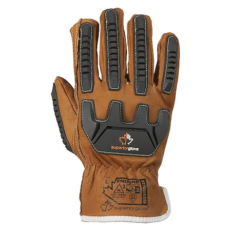 Arc Flash Driver Glove, Goat Grain, S, PR MPN:378GOBKVB-S
