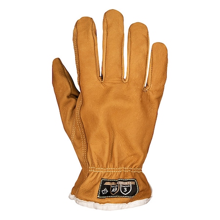Leather Gloves, Safety Cuff, Keystone Thumb, Full Finger, 1 PR MPN:378GOBTX-L