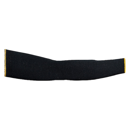 Cut-Resistant Sleeves: ANSI/ISEA Cut Level A4, Kevlar, 22.5 in Length, Black, L, PR MPN:KBKB1T22-L