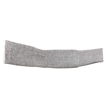Cut-Resistant Sleeve, Cut Level A5, Seamless Knit, 18 in Length, Gray/White, S, PR MPN:KTAFGT18SF-S