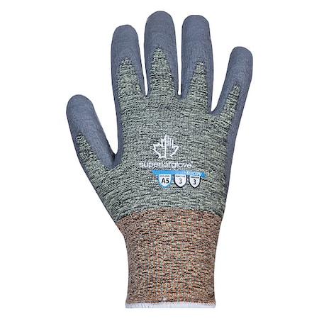 Cut-Resistant Gloves, Cut Level A5, Dipped, Polyurethane, Smooth, S 1 PR MPN:S13CXPU-7