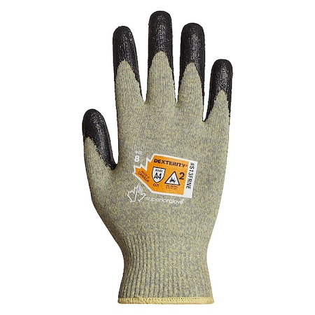 Flame Retardant Gloves, Black/Tan, 6, 1 PR MPN:S13FRNE-6