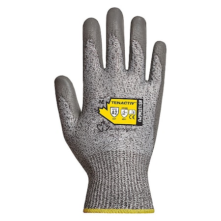 Cut-Resistant Gloves, Cut Level A2, Dipped, Polyurethane, Smooth, 9 1 PR MPN:S13TAGPU-9