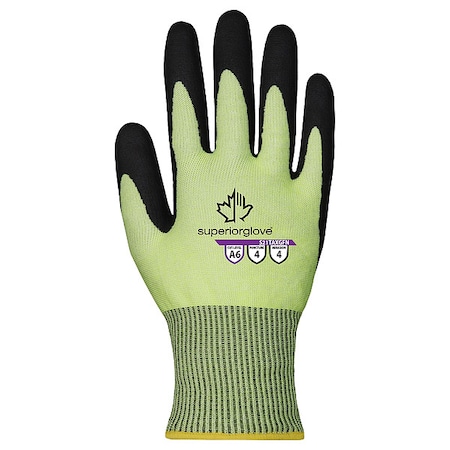 String Knit, Nitrile, Not Applicable, Palm, 4 Abrasion Level, XL 1 PR MPN:S21TAXGFN-10