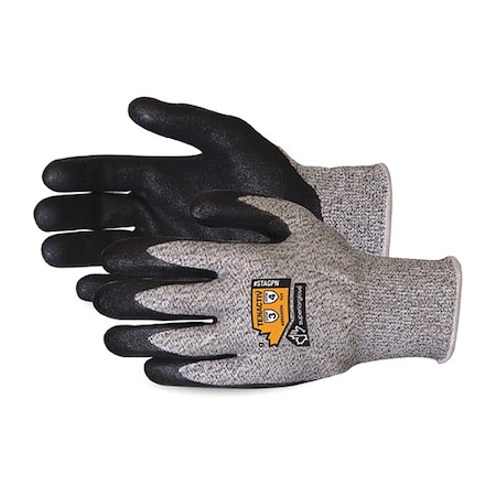 Cut-Resistant Gloves, Cut Level A5, Nitrile, Smooth, 6 1 PR MPN:STAGPN-6