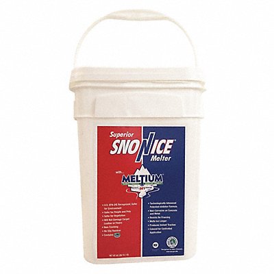 Sno N Ice Melt 40 lb Pail Pallet MPN:SU040SP-PAL