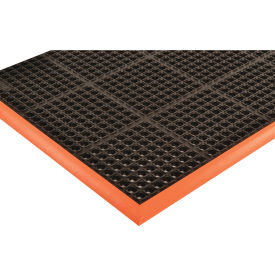NoTrax® Safety Stance® Drainage Mat Border 7/8