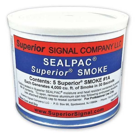 Small Smoke Candles, 30 sec., PK5 MPN:1AF
