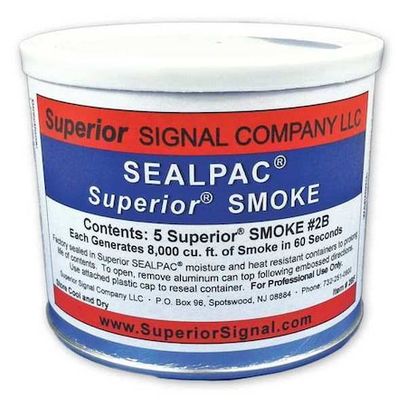Small Smoke Candles, 60 sec., PK5 MPN:2BF