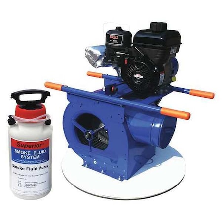 Smoke Blower, HighOutp, 4000cfm, Aux Outlet MPN:25L