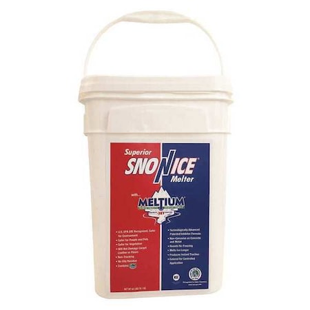 Sno N Ice Melt 40 lb. Pail, Pallet MPN:SU040SP-PAL