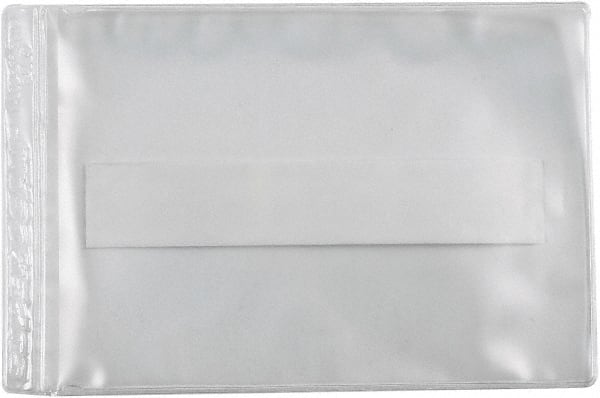 50 Pc Press-On Vinyl Envelope: Clear MPN:LH202 - Pkg Qty 50
