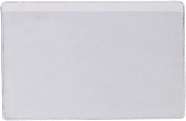 50 Pc Press-On Vinyl Envelope: Clear MPN:LH209 - Pkg Qty 50