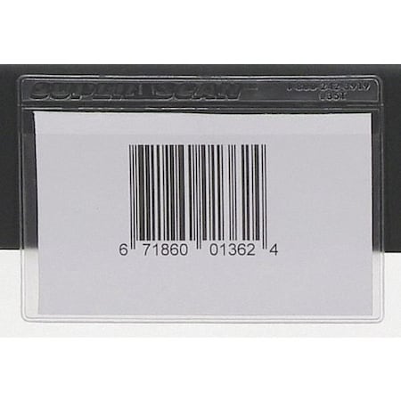 Label Holder, Magnetic, 3inx5in, PK50 MPN:APXT35M