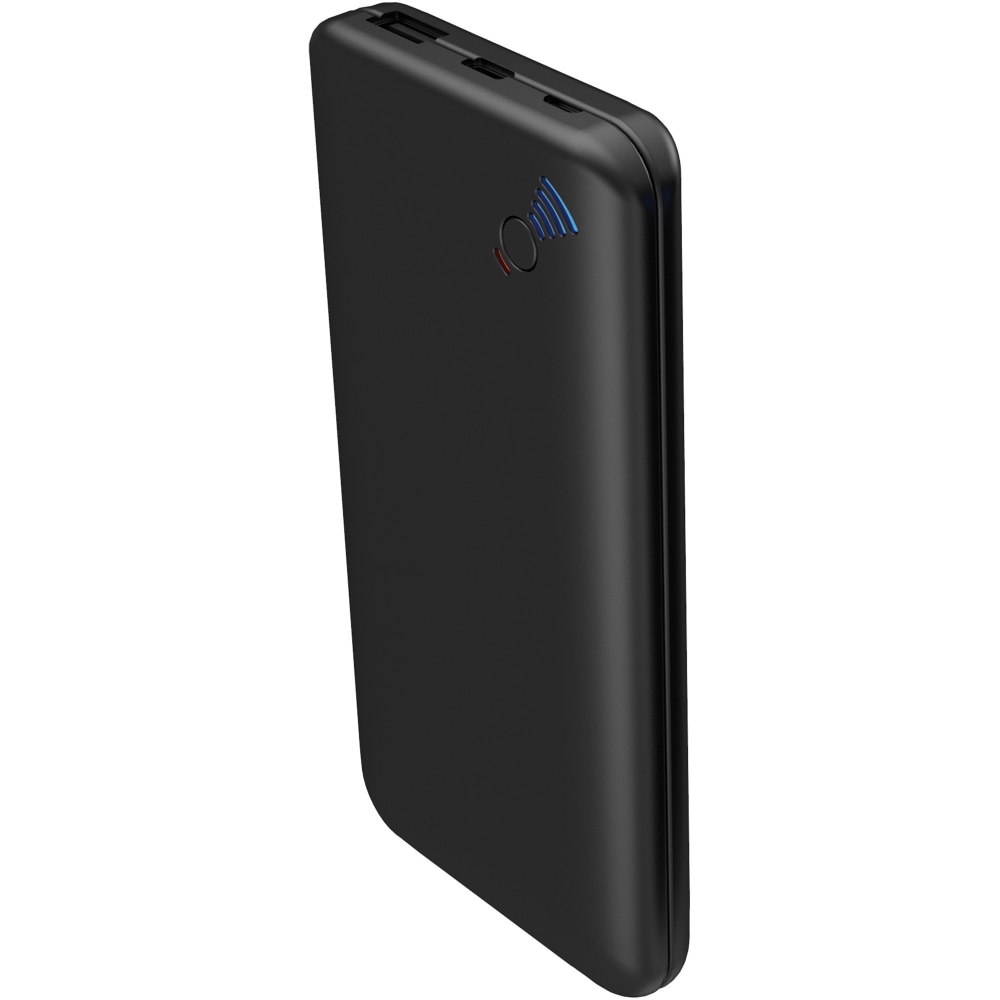 Supersonic 12,000 mAh Qi Wireless Powerbank with Suction Cups - For Smartphone, Tablet PC - Lithium Polymer (Li-Polymer) - 12000 mAh - 3.10 A - 5 V DC, 9 V DC, 12 V DC Output - 5 V DC, 9 V DC Input - 2 x USB - Black (Min Order Qty 3) MPN:SC-6012QIPB