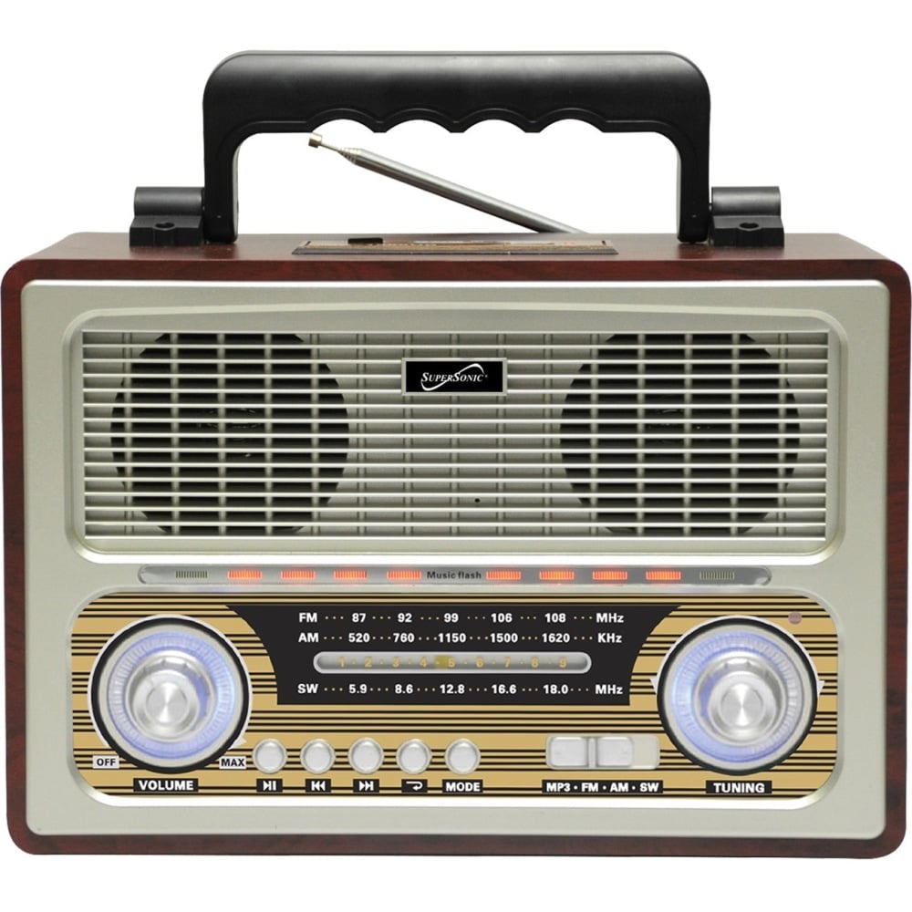 Supersonic Bluetooth Speaker System - Bluetooth - Bluetooth Pairing MPN:SC-1198BT
