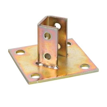 Single Post Base, Gold Finish MPN:AP232