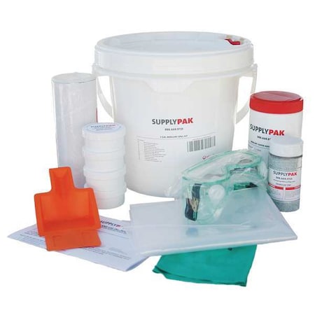 Mercury Spill Kit, 2 gal. MPN:SUPPLY-225