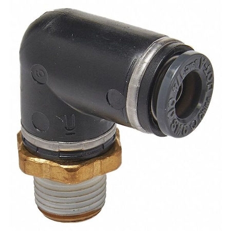 Male Elbow, Compression Type, Brass, PK2 MPN:ABE220