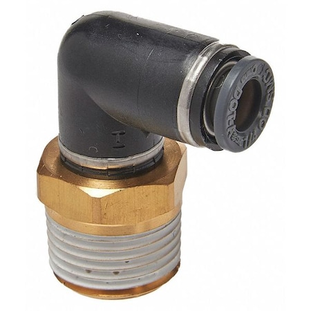 Male Elbow, Compression Type, Brass, PK2 MPN:ABE240