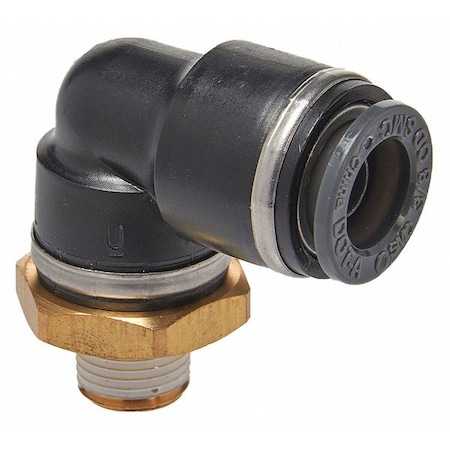 Male Elbow, Compression Type, Brass, PK2 MPN:ABE320