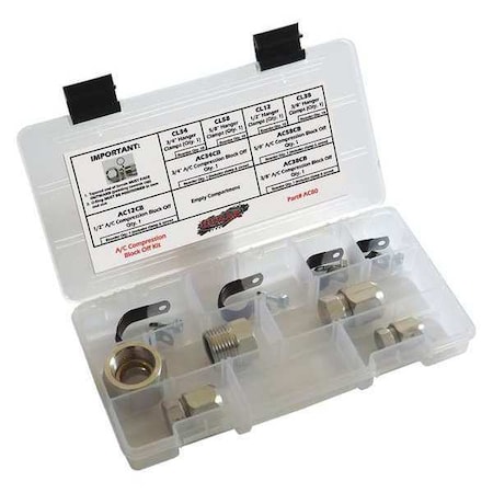 Compression Block Off Kit, 4 Pieces MPN:AC80