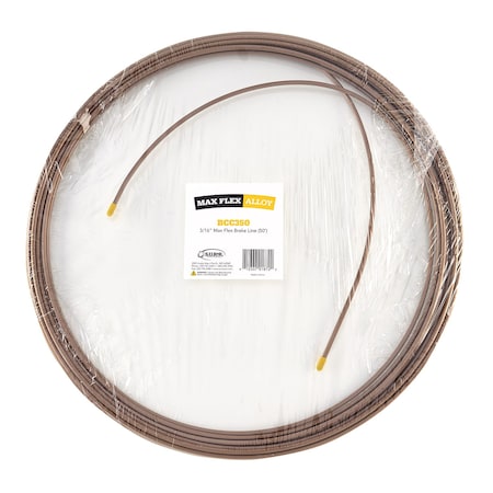 Max Flex Brake Line, 3/16 in, 50 ft MPN:BCC350