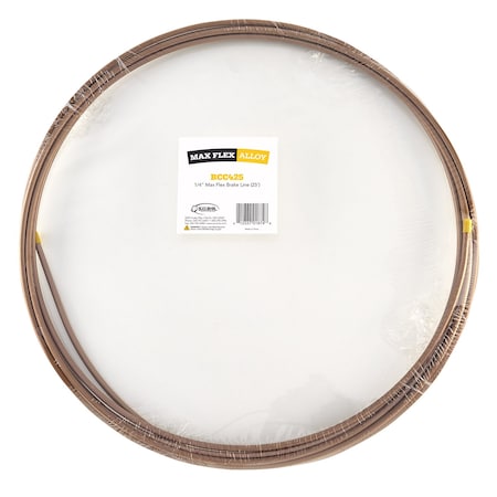 Max Flex Brake Line, 1/4 in, 25 ft MPN:BCC425