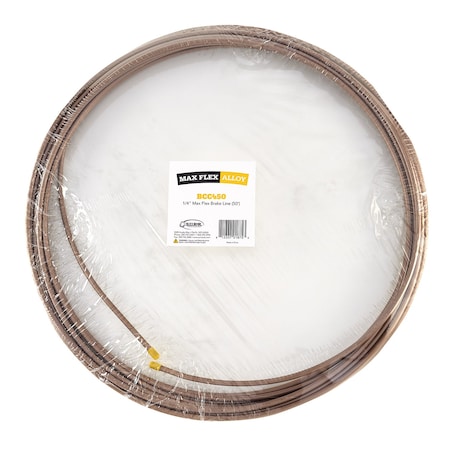 Max Flex Brake Line, 1/4 in, 50 ft MPN:BCC450