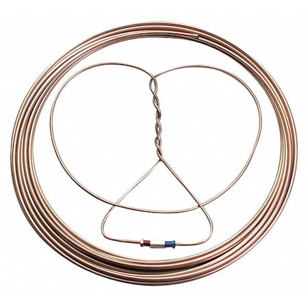 Brake Line Tubing, 100 ft. L, 1/4