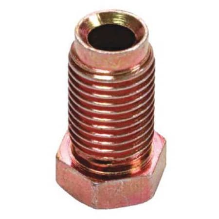 Flared Fitting Nut, Steel, 3/16 in, PK4 MPN:BR170
