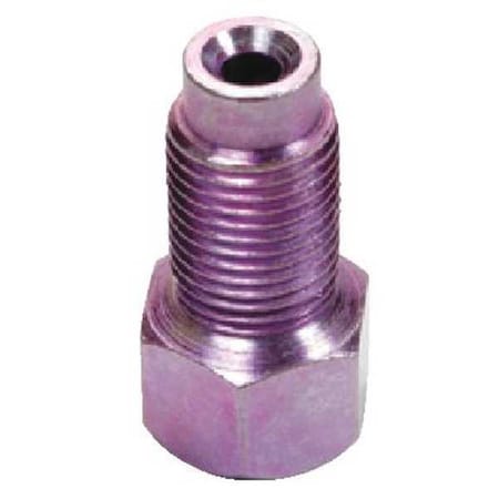 Brake Line Adapter, Adapter, Tube Size 3/16 in OD, Thread Size 3/8 In.-24, Steel MPN:BR500