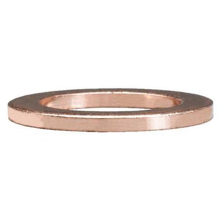 Brake Line Washer, Copper, 1/2